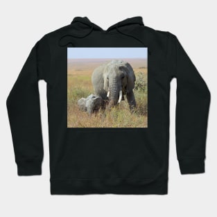 Elephants, Serengeti, Tanzania Hoodie